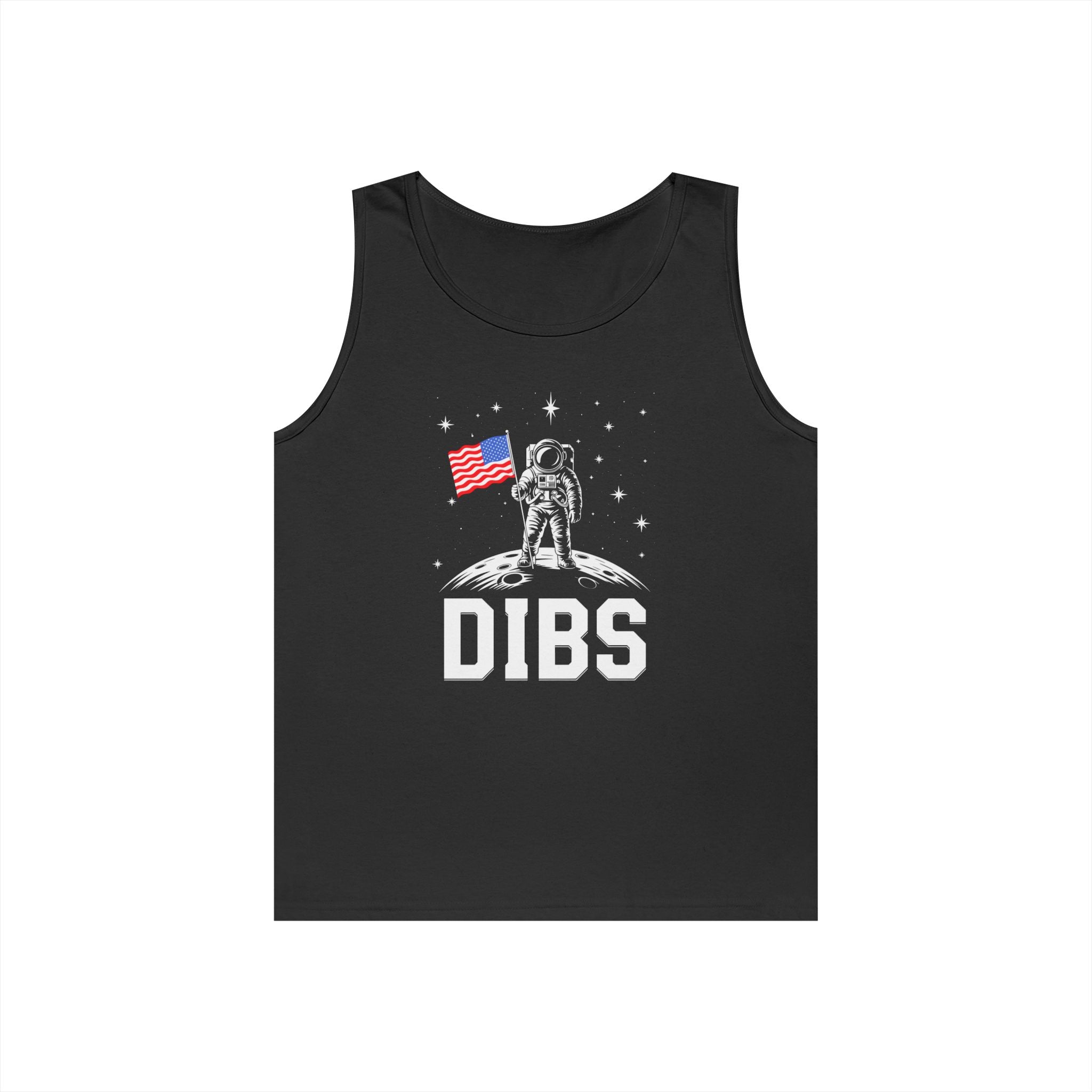 DIBS on the Moon Heavy Cotton Tank Top