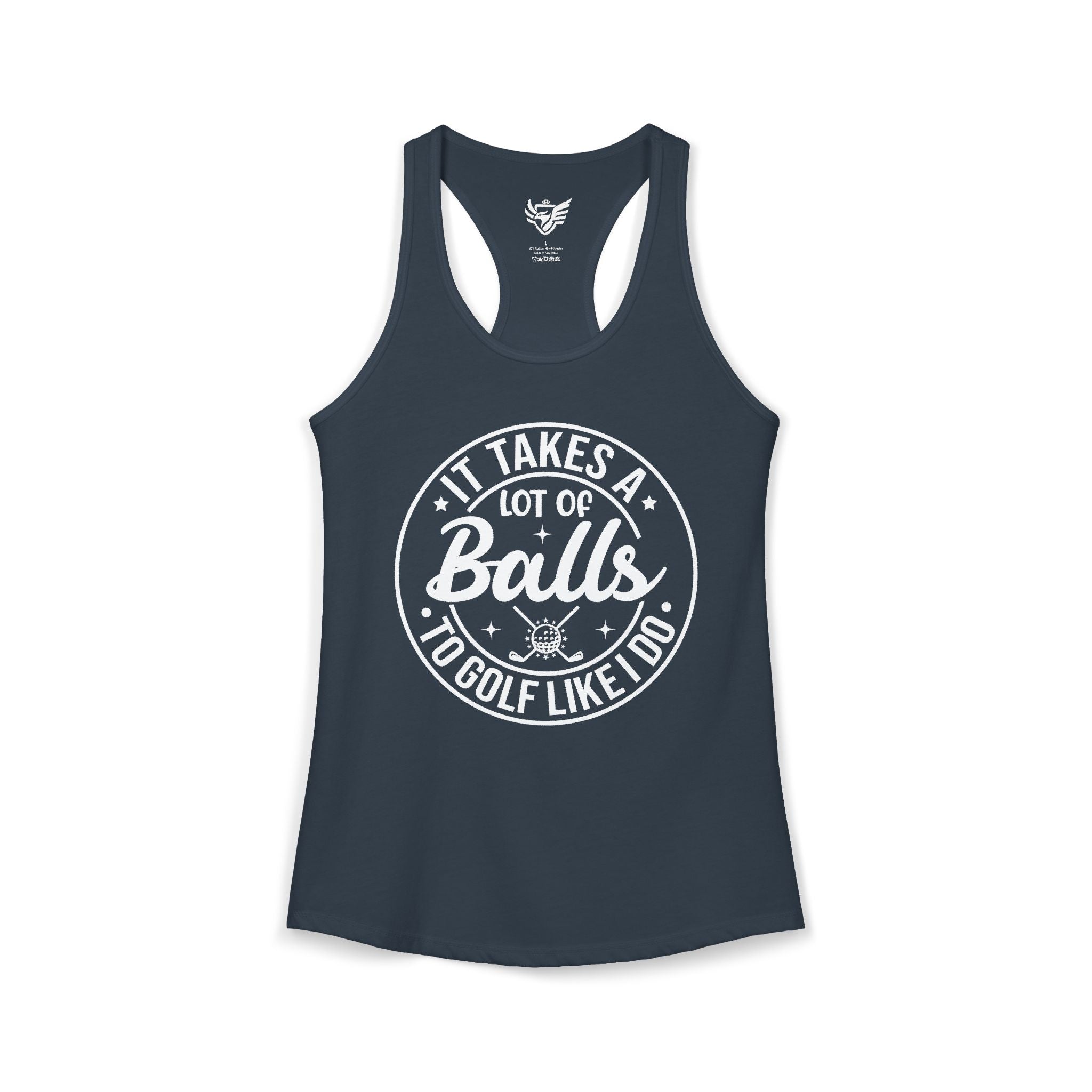 Golf Like I Do Ideal Racerback Tank
