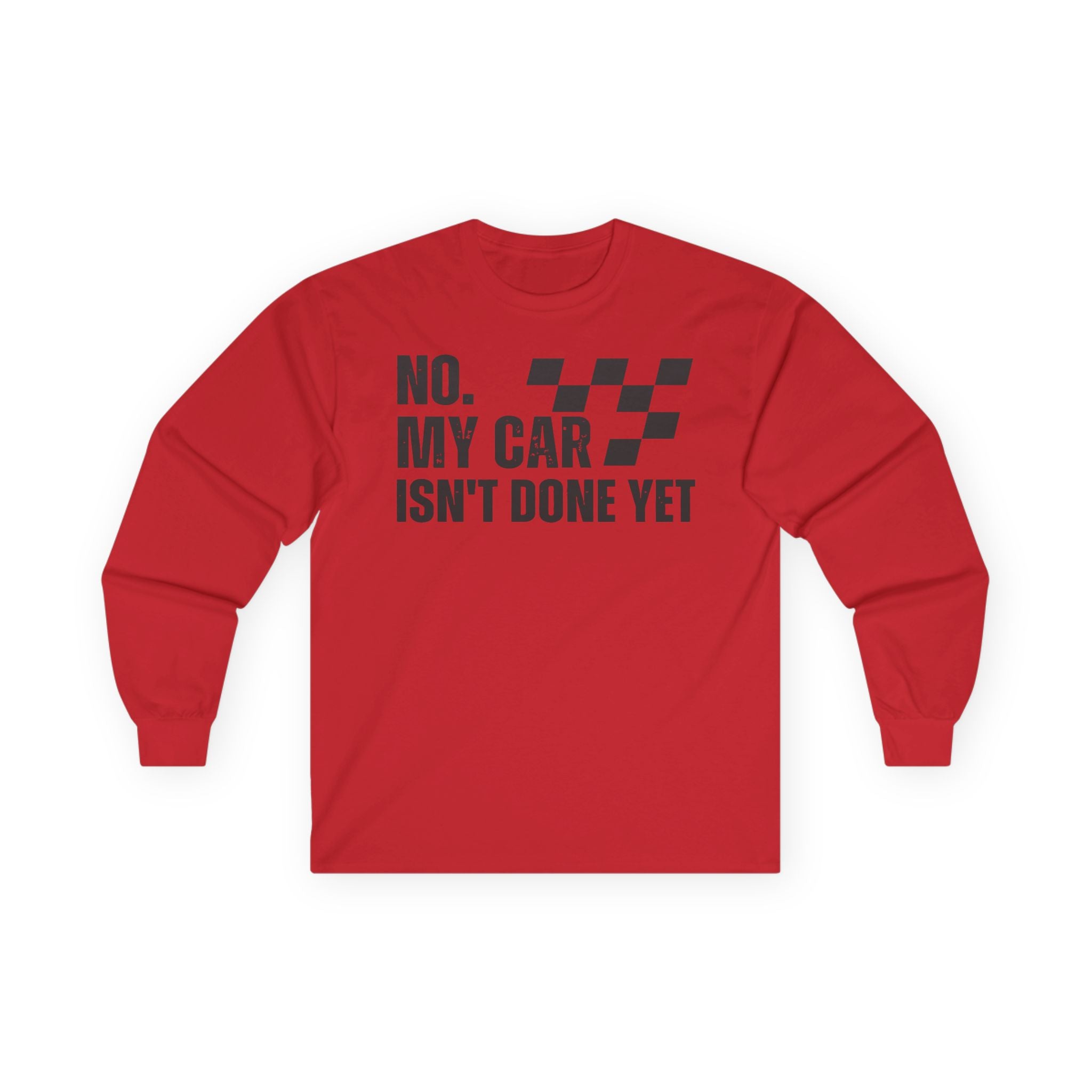 Unfinished Cotton Long Sleeve Tee