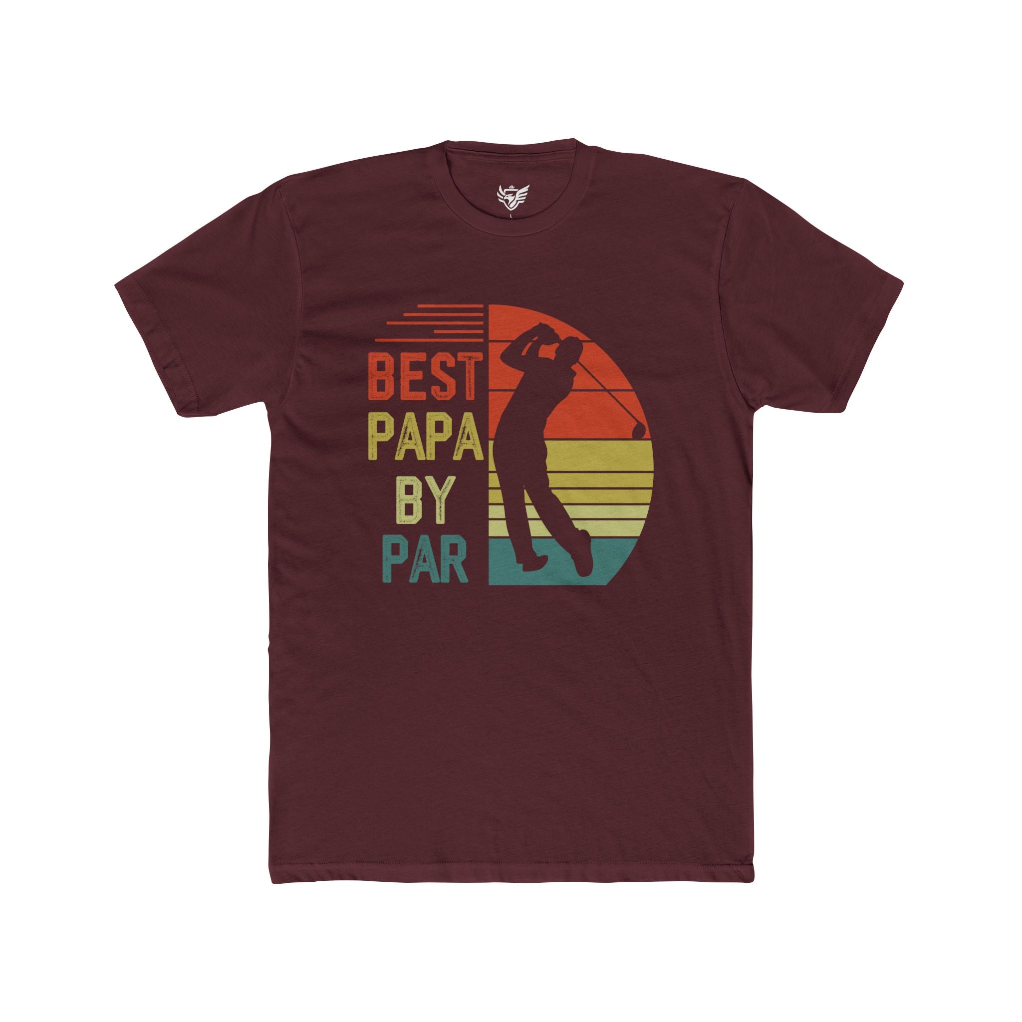 Best Papa By Par Cotton Crew Tee
