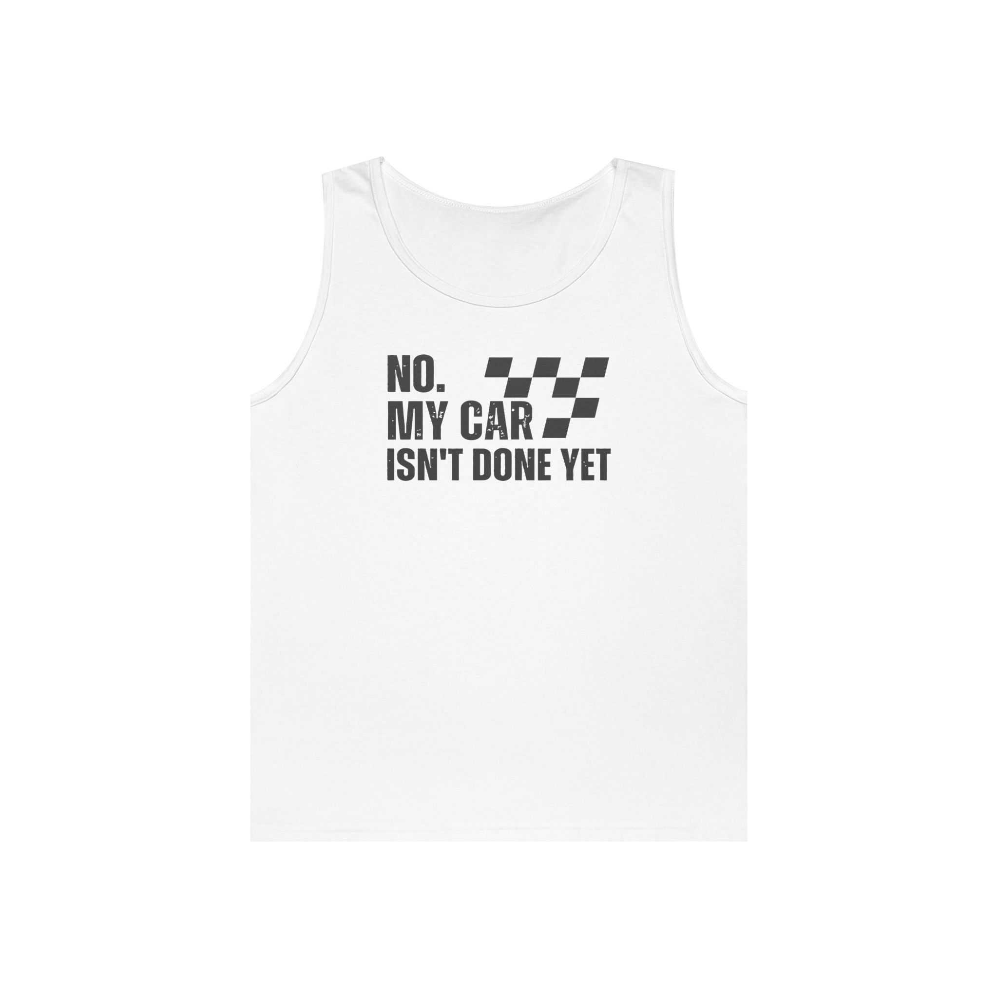 Unfinished Heavy Cotton Tank Top