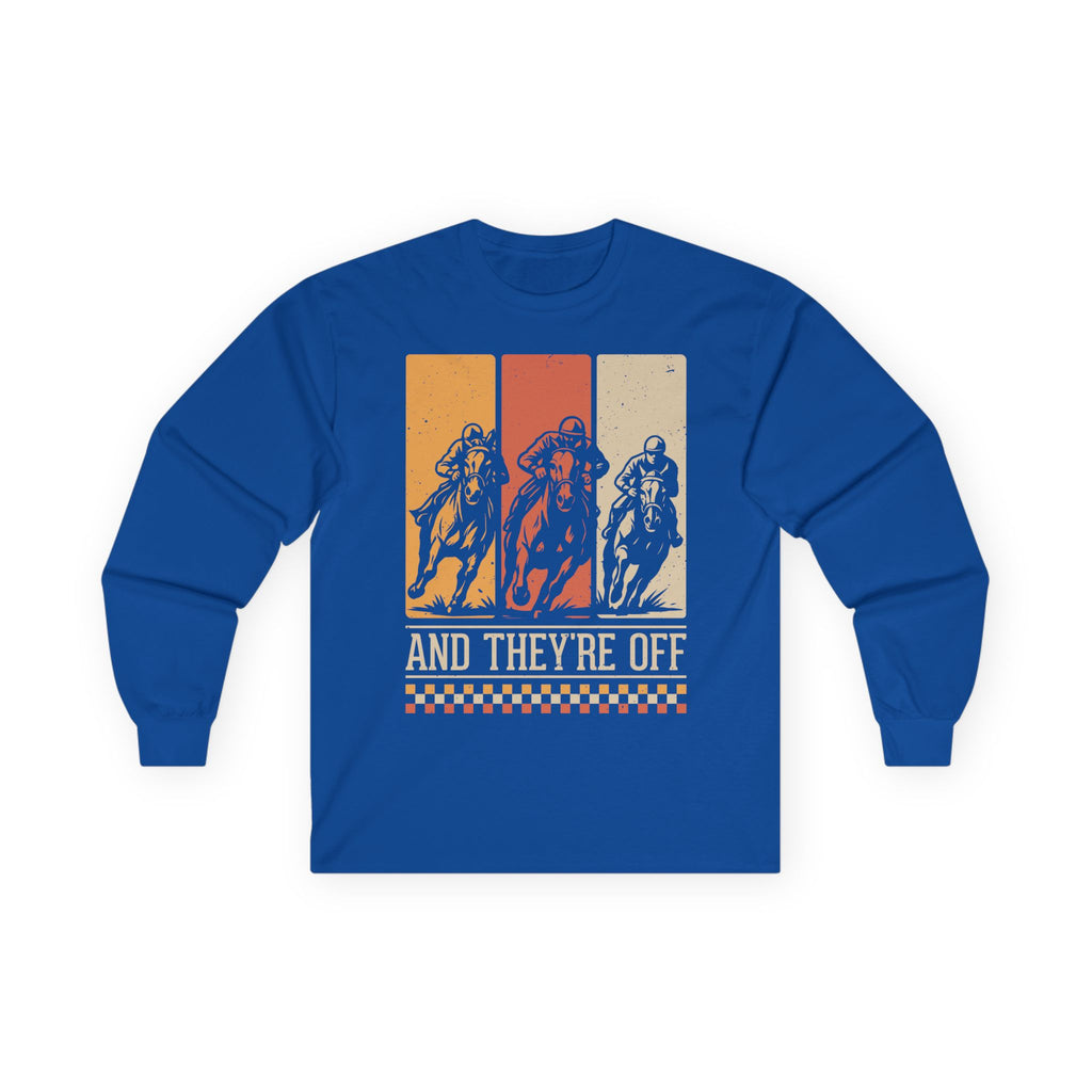 Racing Cotton Long Sleeve Tee