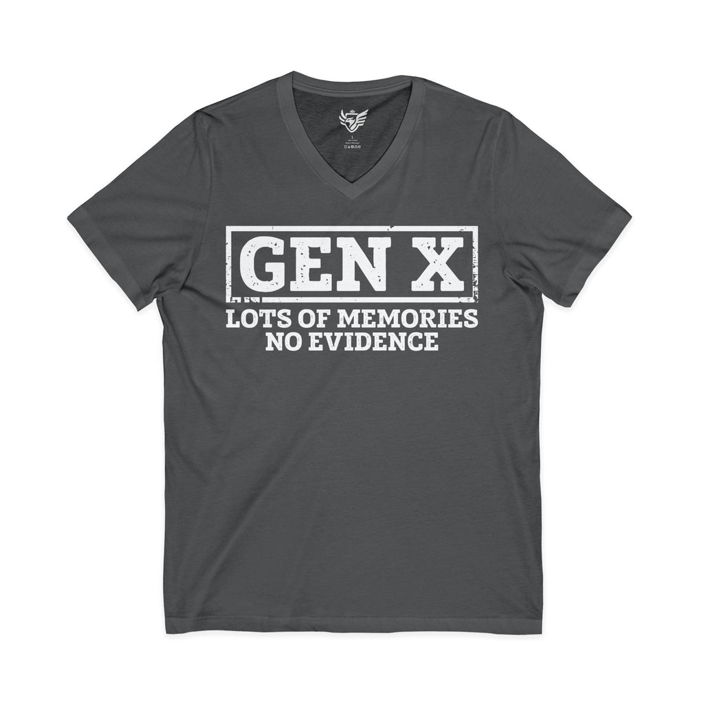 Gen X Jersey Short Sleeve V-Neck Tee