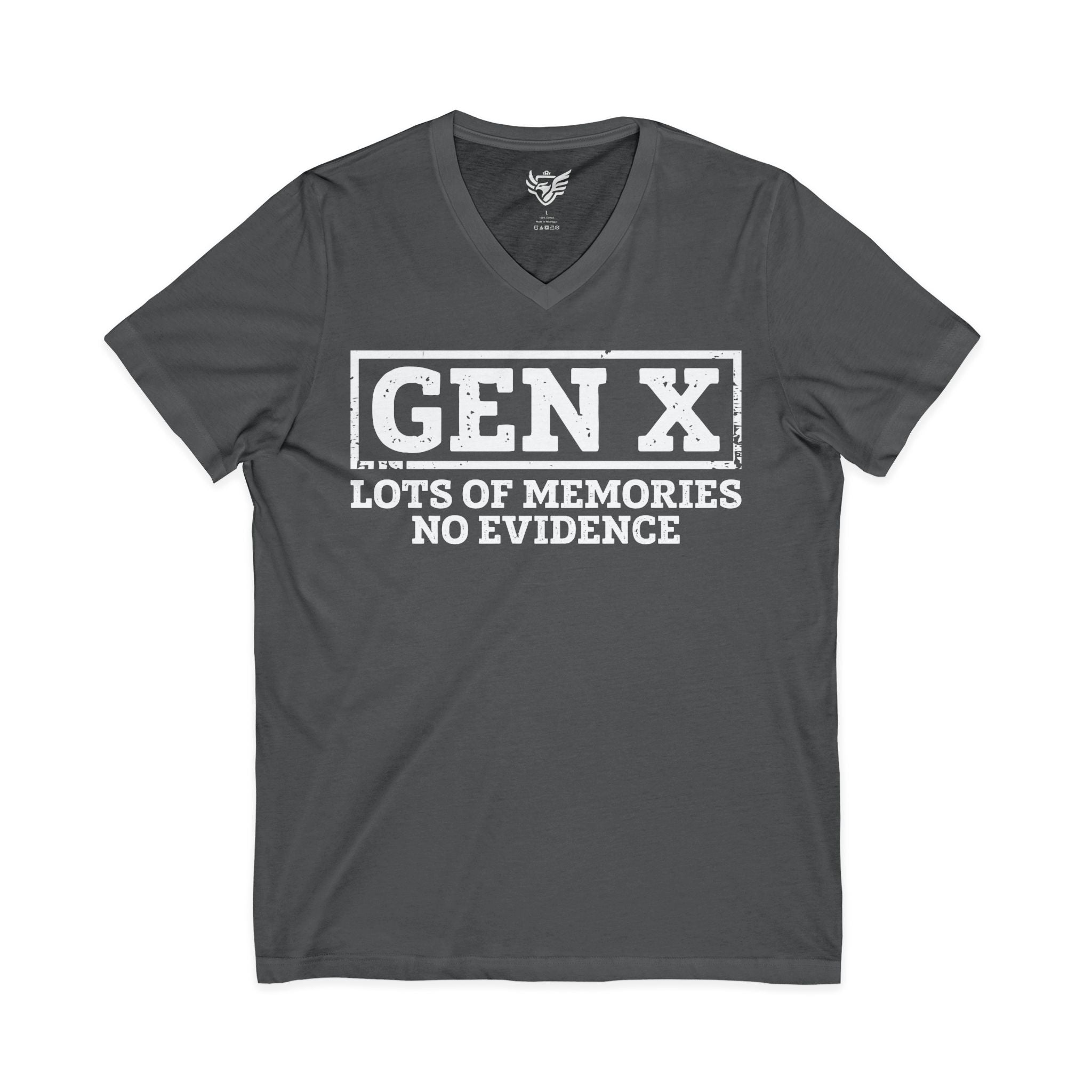 Gen X Jersey Short Sleeve V-Neck Tee