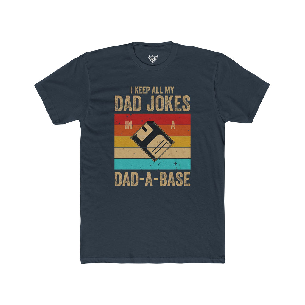 Dad-A-Base Cotton Crew Tee