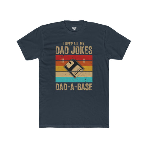 Dad-A-Base Cotton Crew Tee