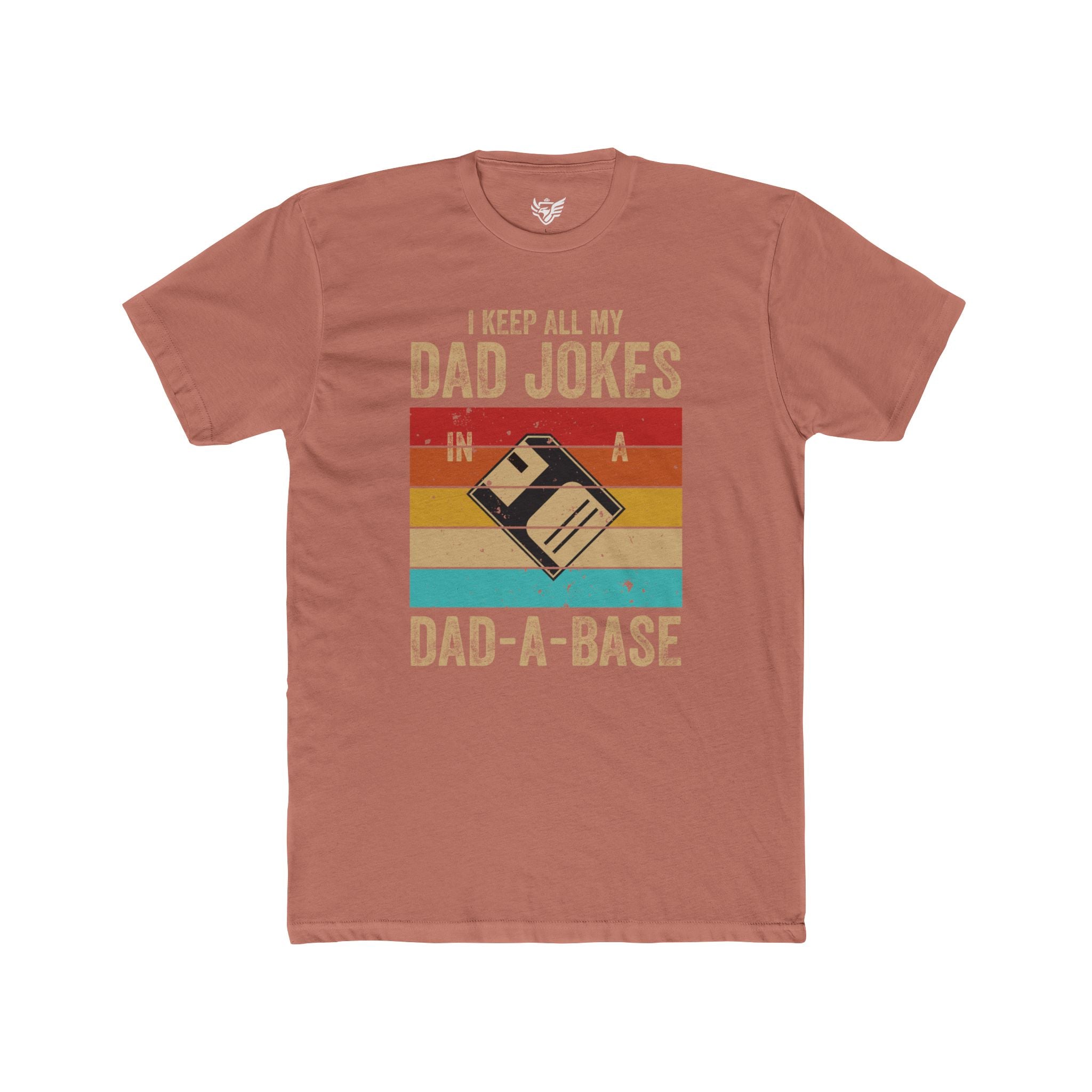 Dad-A-Base Cotton Crew Tee