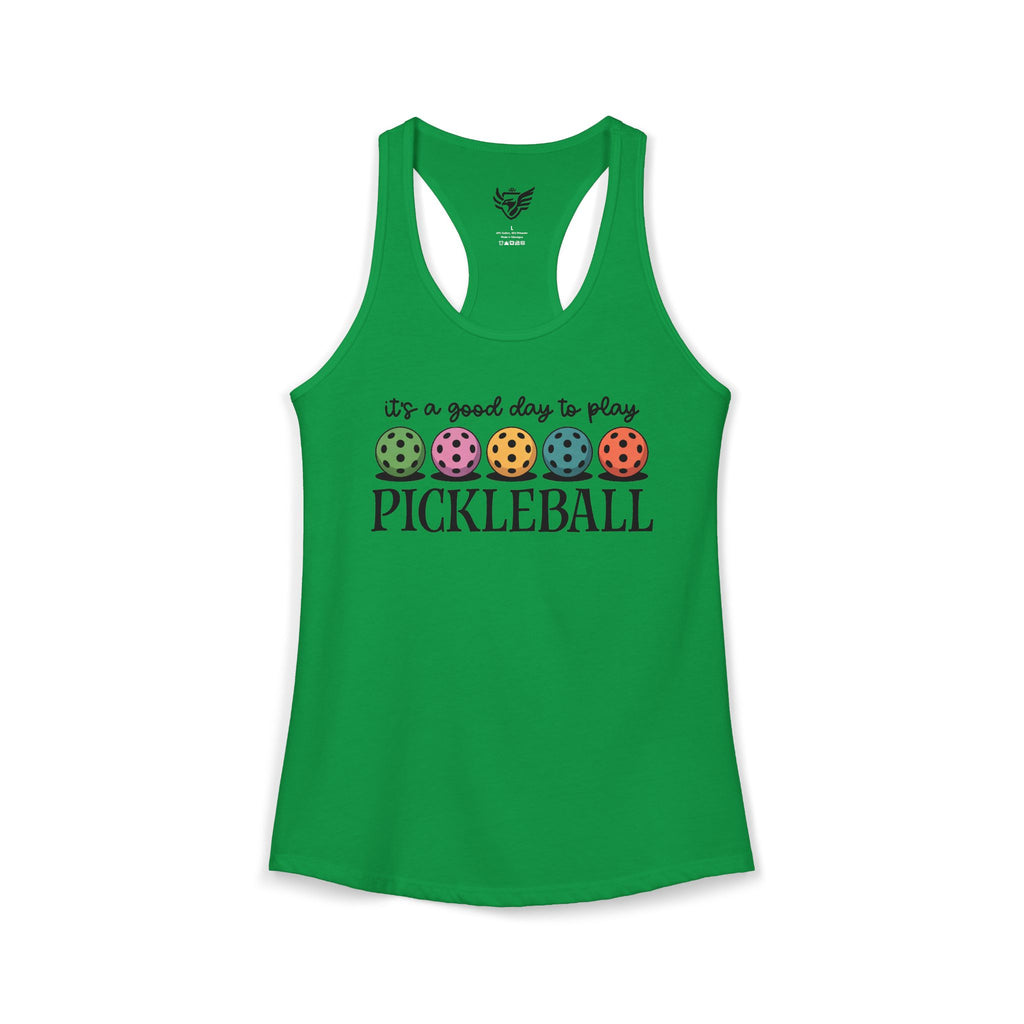 Good Day Pickleball Ideal Racerback Tank