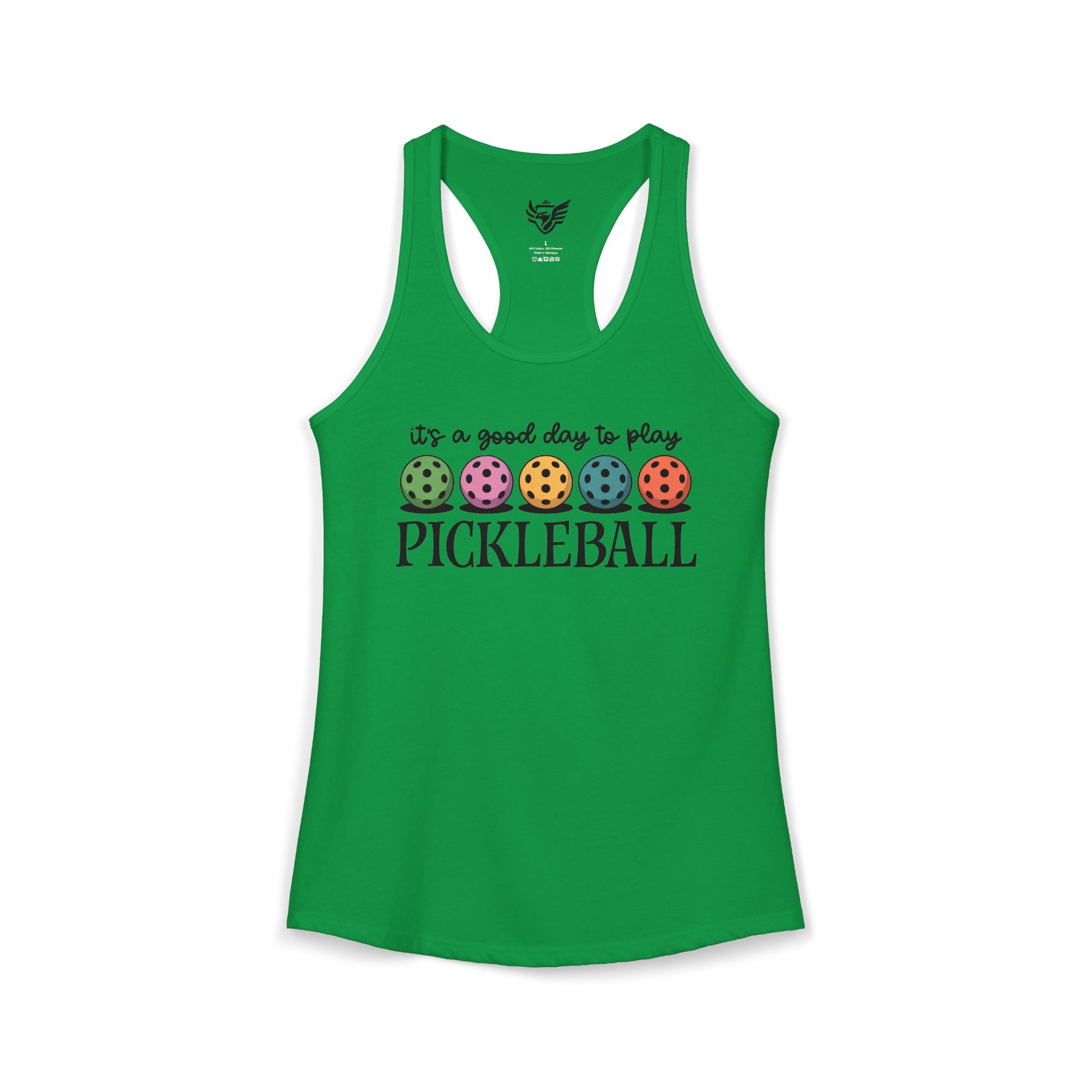 Good Day Pickleball Ideal Racerback Tank