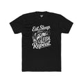 Eat Sleep Fish Repeat Cotton Crew Tee