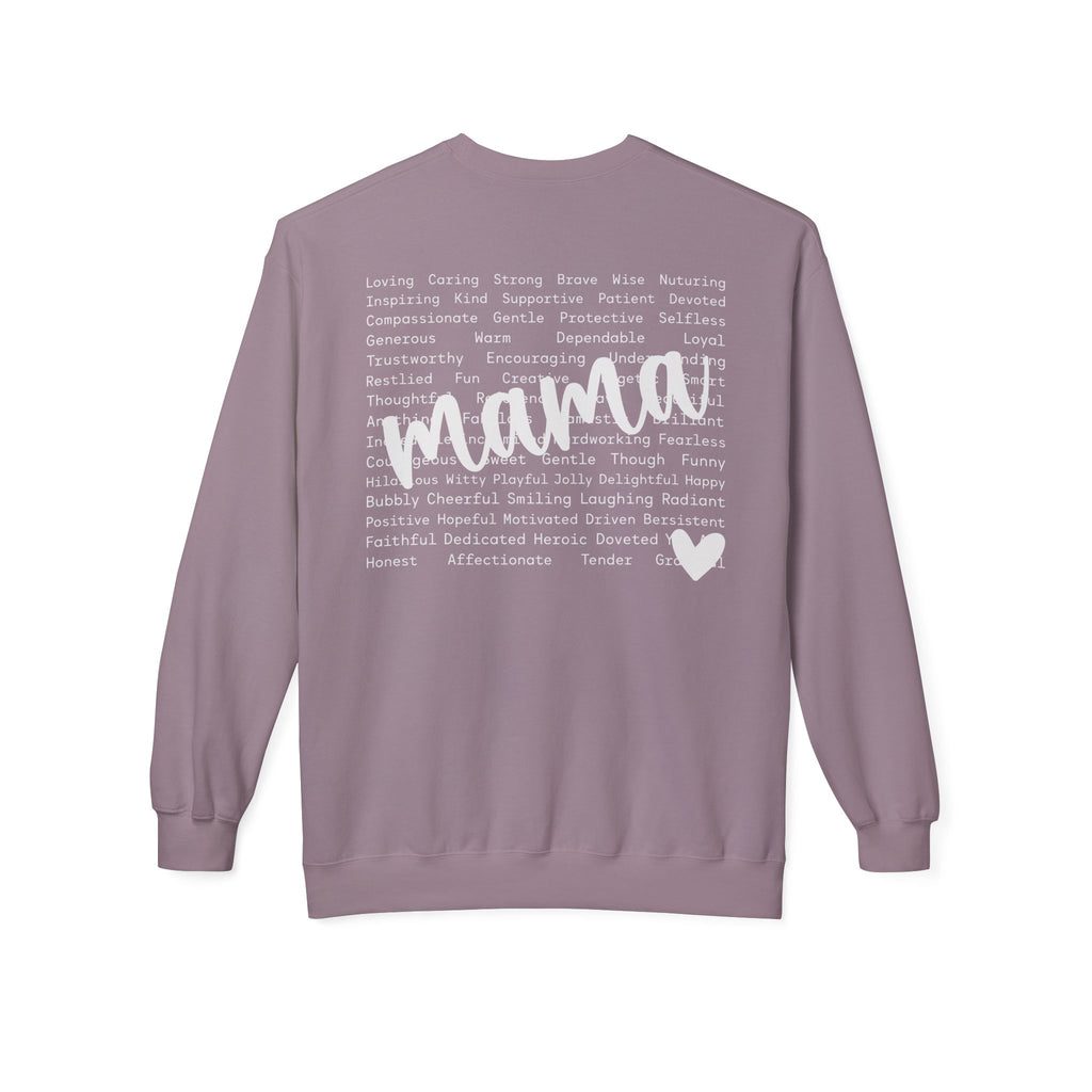 Mama Midweight Softstyle Fleece Crewneck Sweatshirt