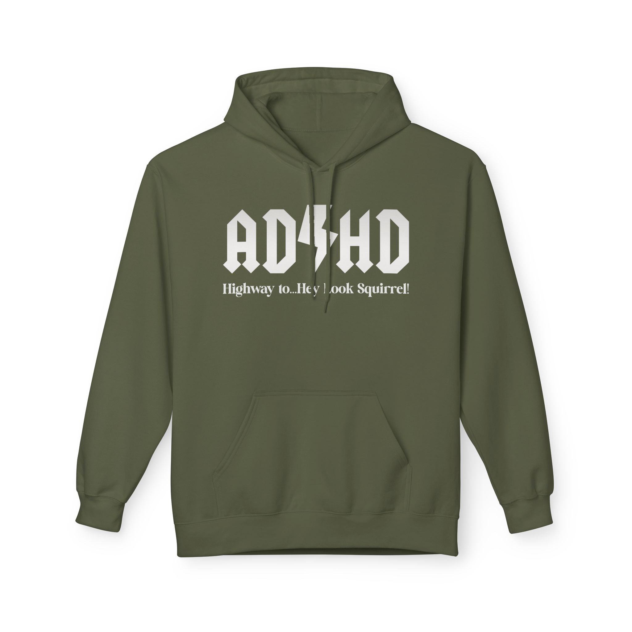 ADHD Highway to... Midweight Softstyle Fleece Hoodie
