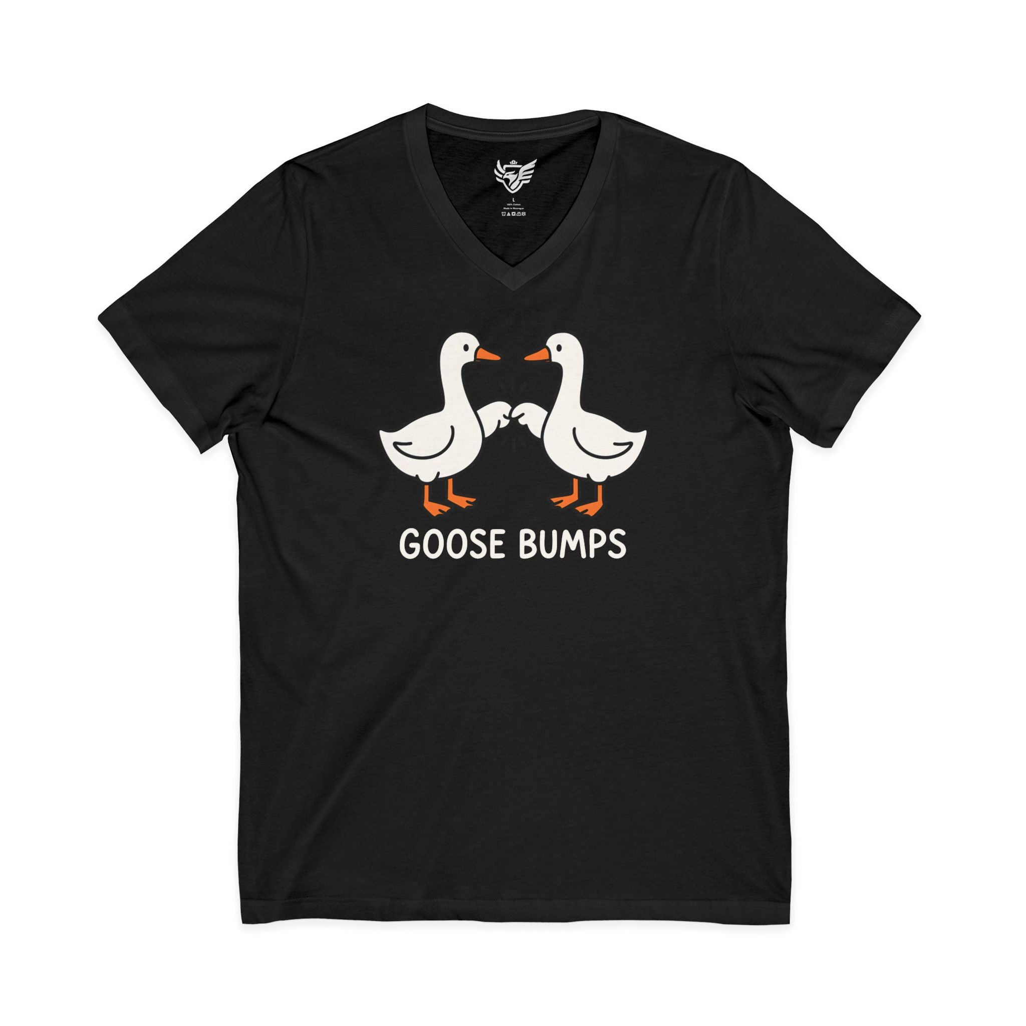 Goose Bumps Jersey Short Sleeve V-Neck Tee
