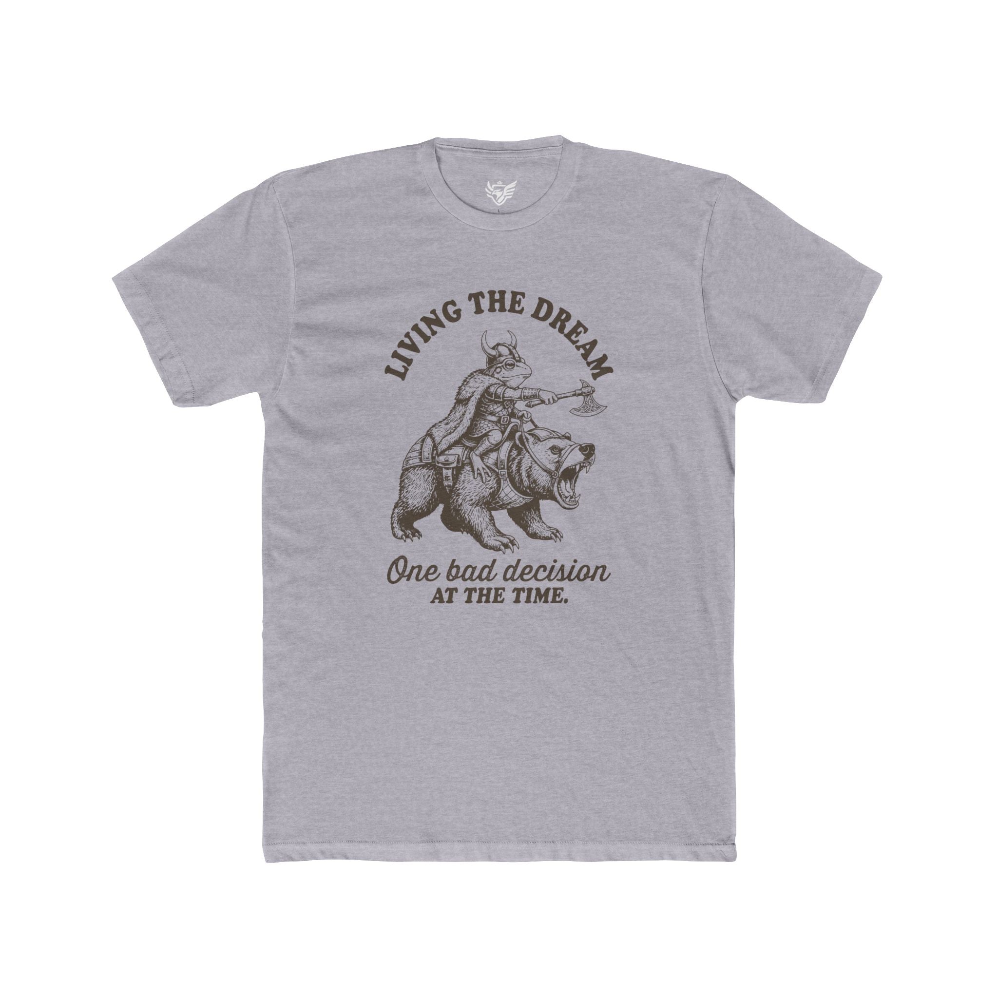 Living The Dream Cotton Crew Tee