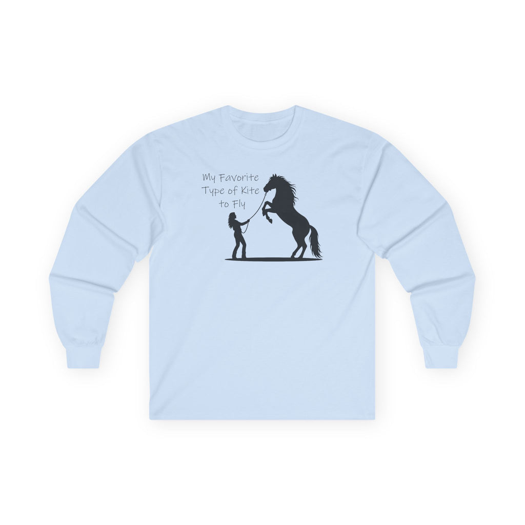 My Favorite Type of Kite Cotton Long Sleeve Tee