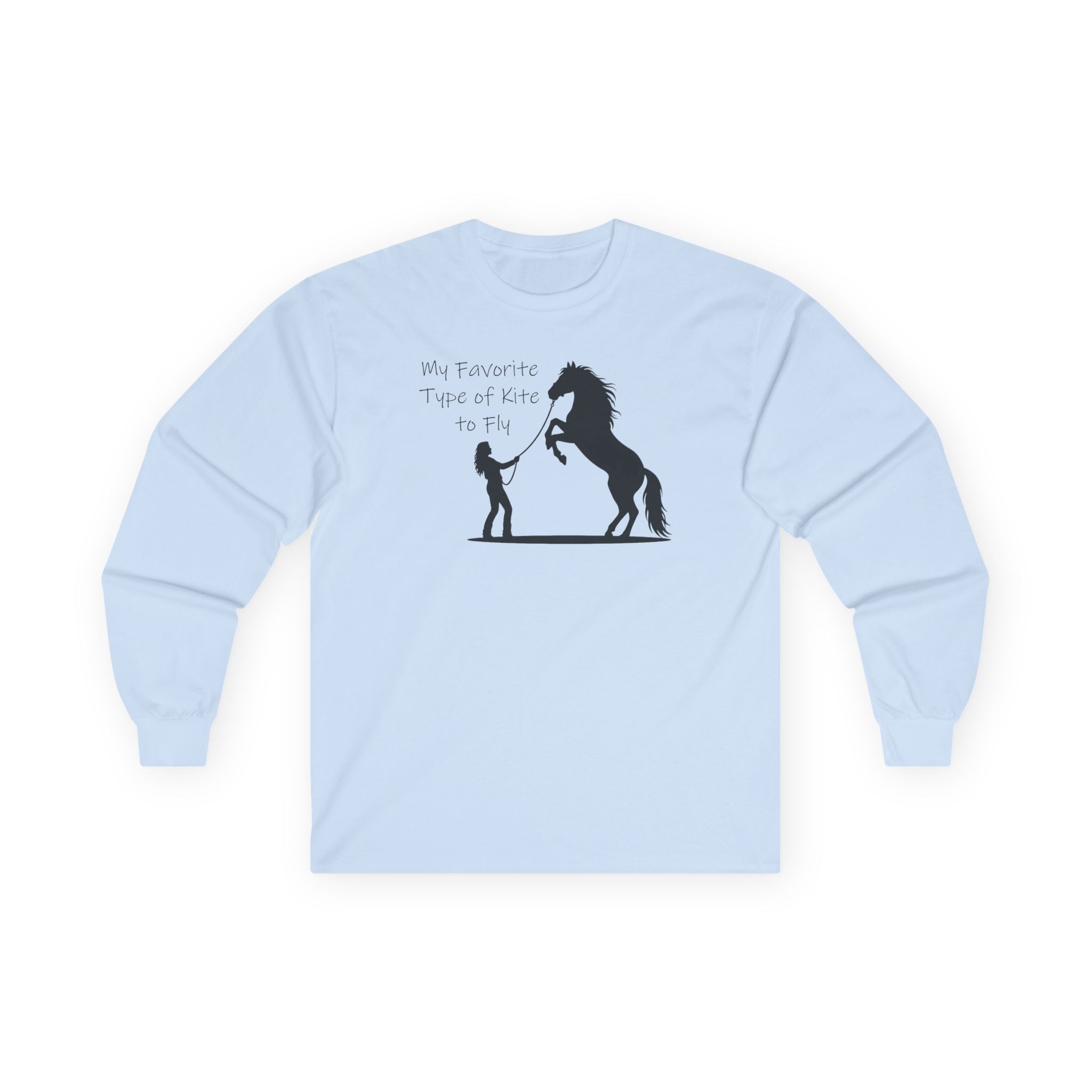 My Favorite Type of Kite Cotton Long Sleeve Tee