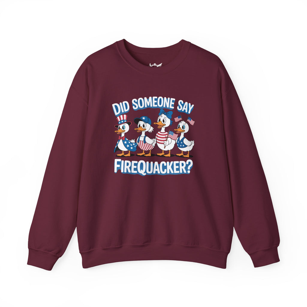 Firequackers Heavy Blend™ Crewneck Sweatshirt