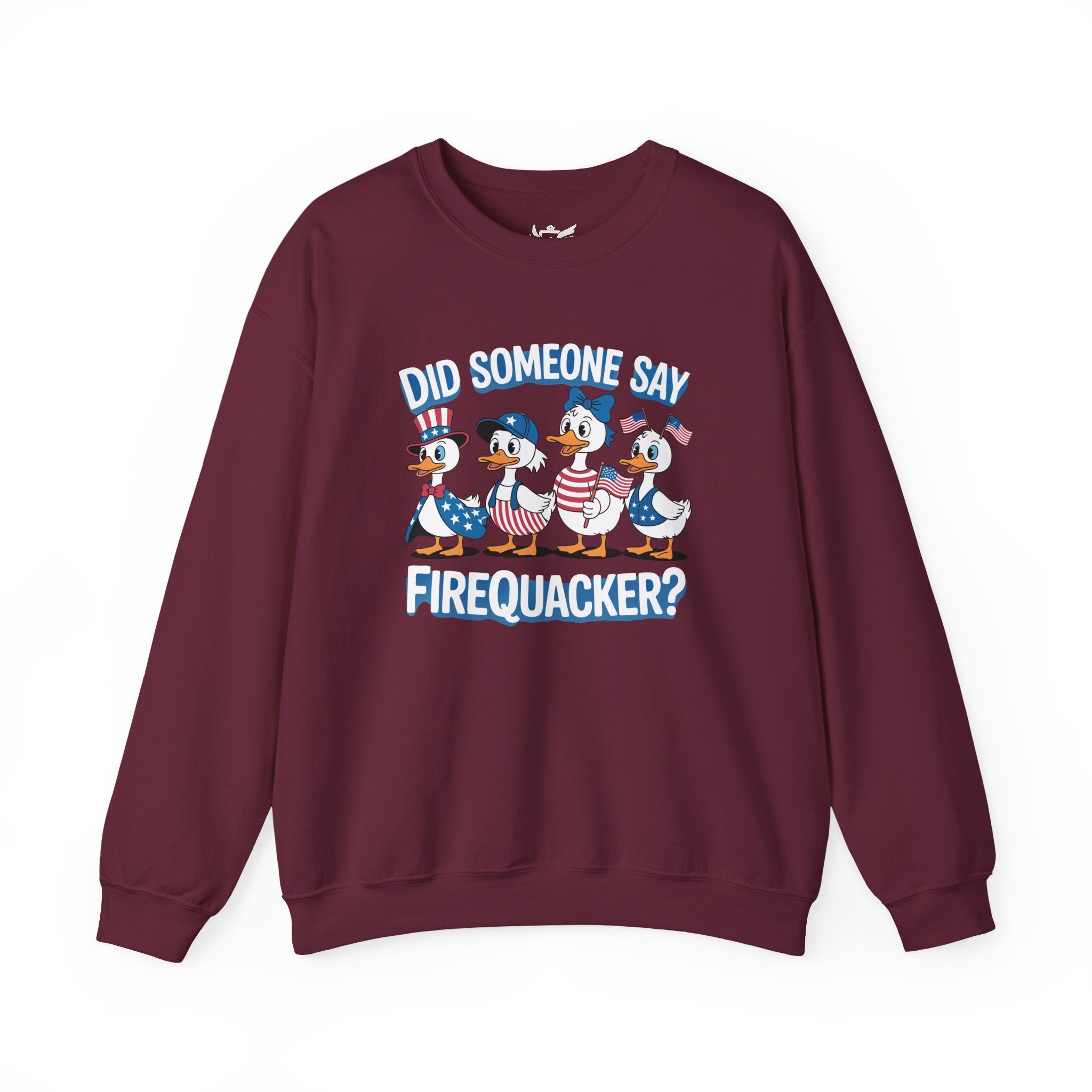 Firequackers Heavy Blend™ Crewneck Sweatshirt