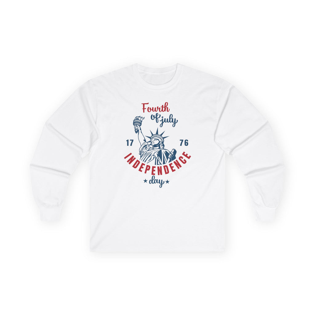 Independence Day Cotton Long Sleeve Tee