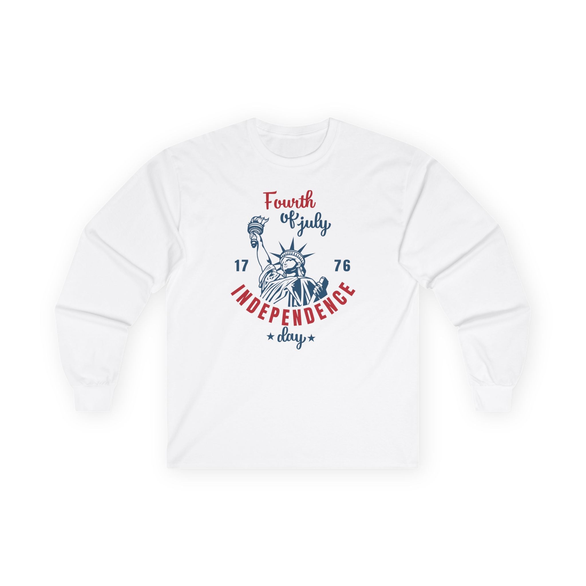 Independence Day Cotton Long Sleeve Tee