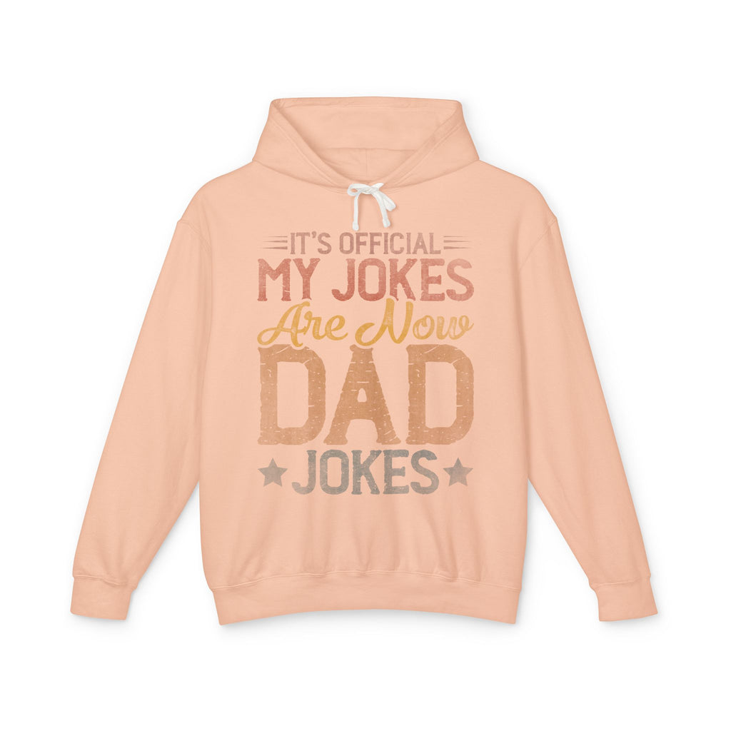 Dad Jokes Lightweight Hooded Sweatshirt