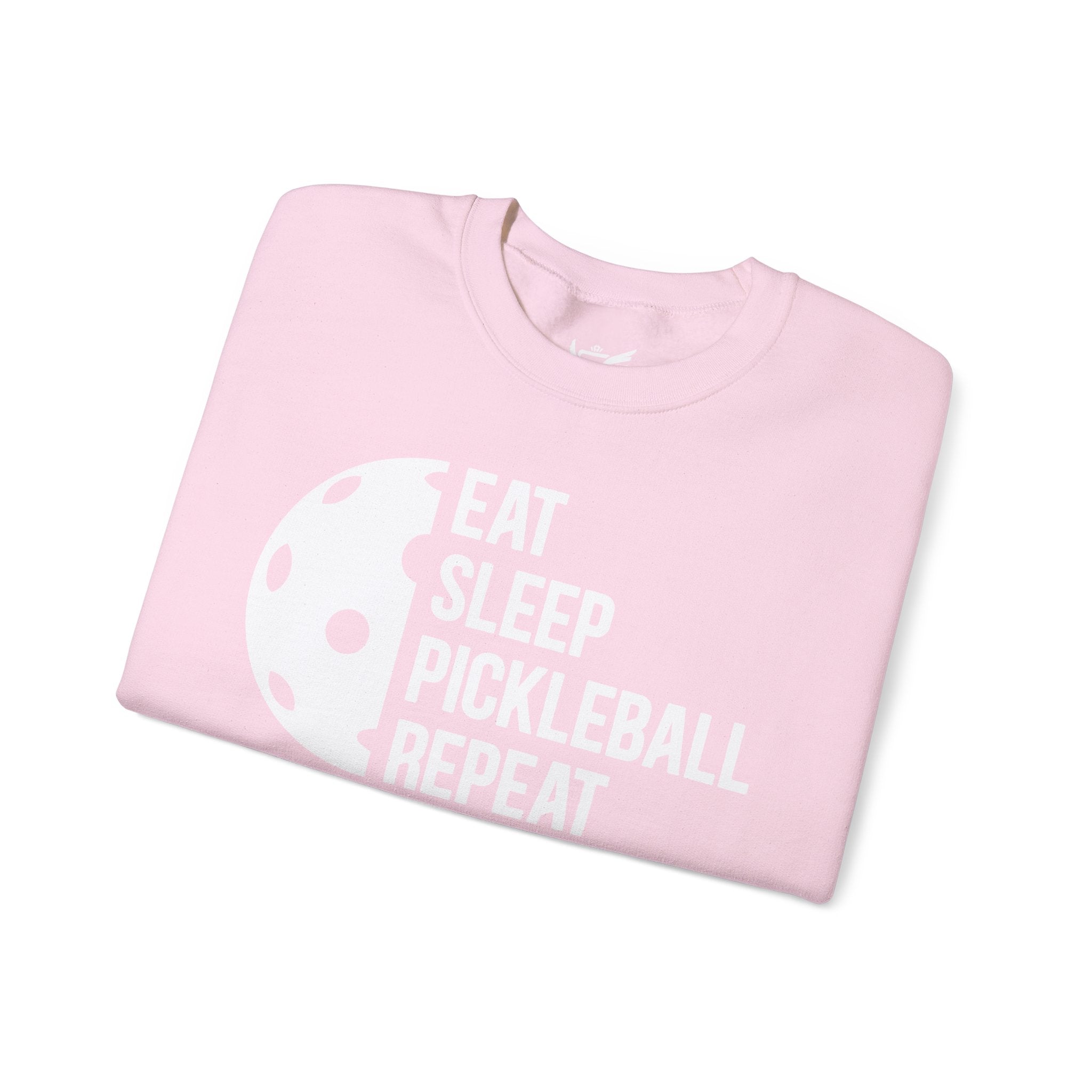 Eat Sleep Pickleball Repeat Heavy Blend™ Crewneck Sweatshirt