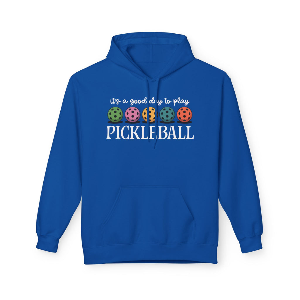 Good Day Pickleball Midweight Softstyle Fleece Hoodie