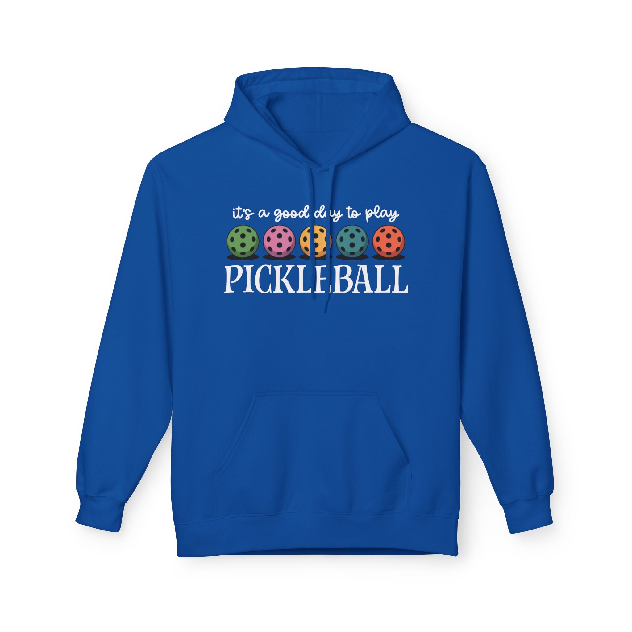 Good Day Pickleball Midweight Softstyle Fleece Hoodie