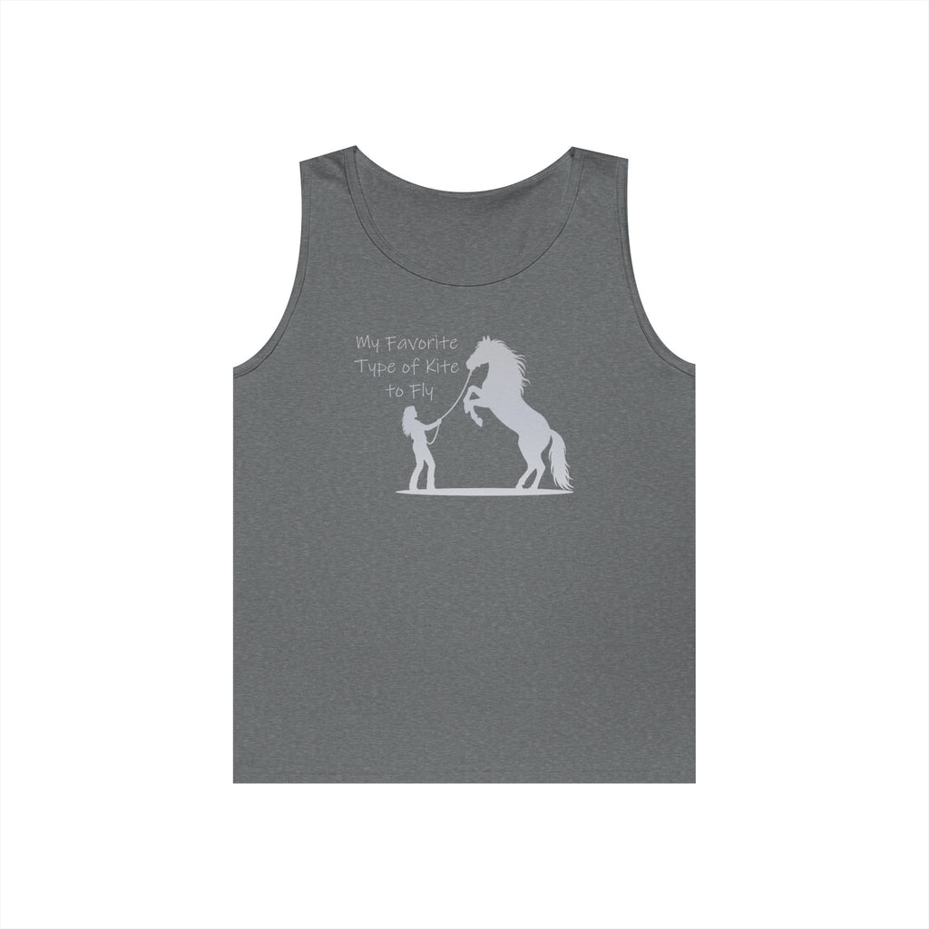 My Favorite Type of Kite Heavy Cotton Tank Top