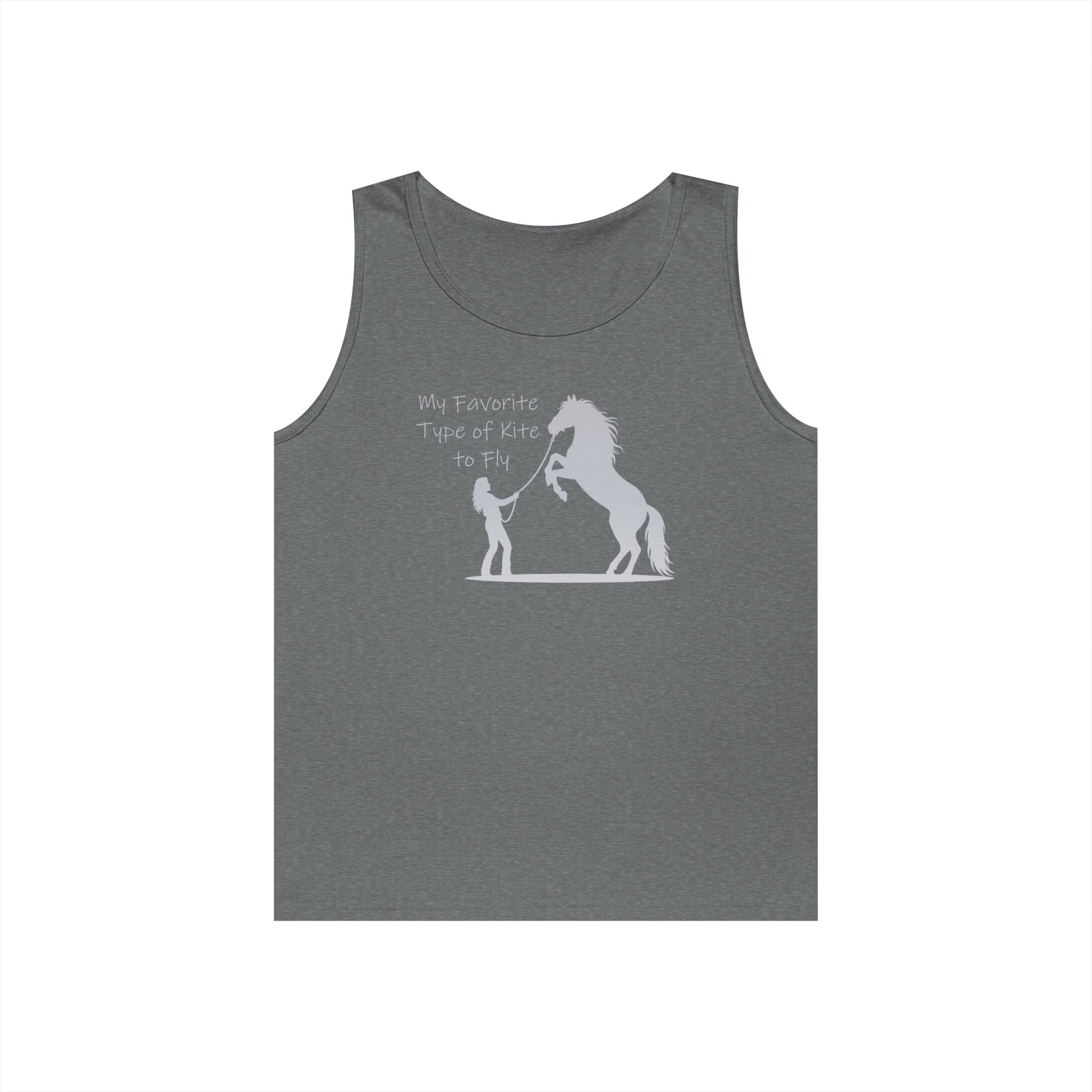 My Favorite Type of Kite Heavy Cotton Tank Top