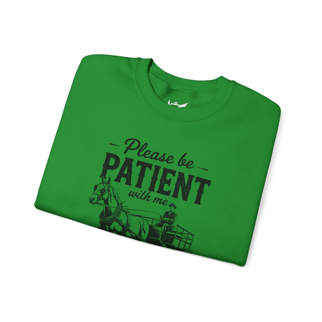 Please Be Patient With Me I'm From the 1900s Heavy Blend™ Crewneck Sweatshirt