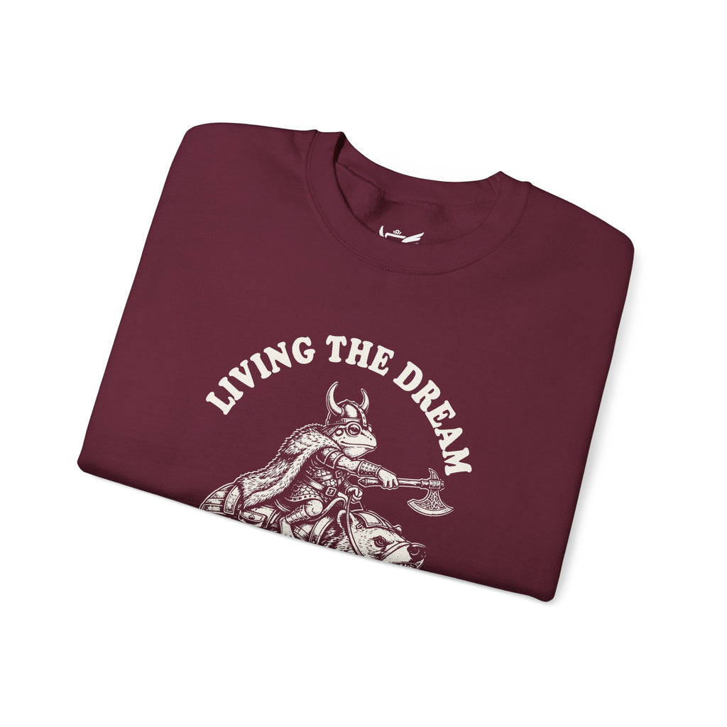 Living The Dream Heavy Blend™ Crewneck Sweatshirt