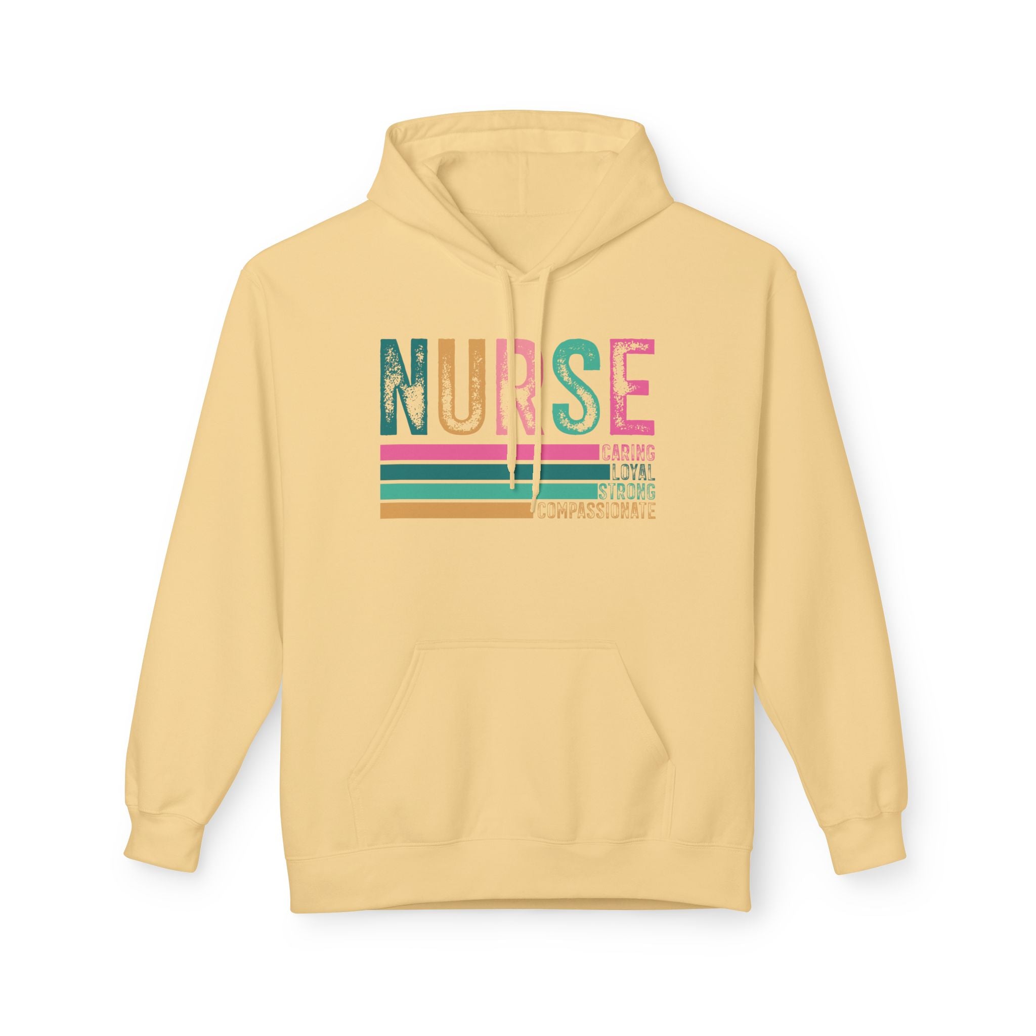 Nurse Midweight Softstyle Fleece Hoodie
