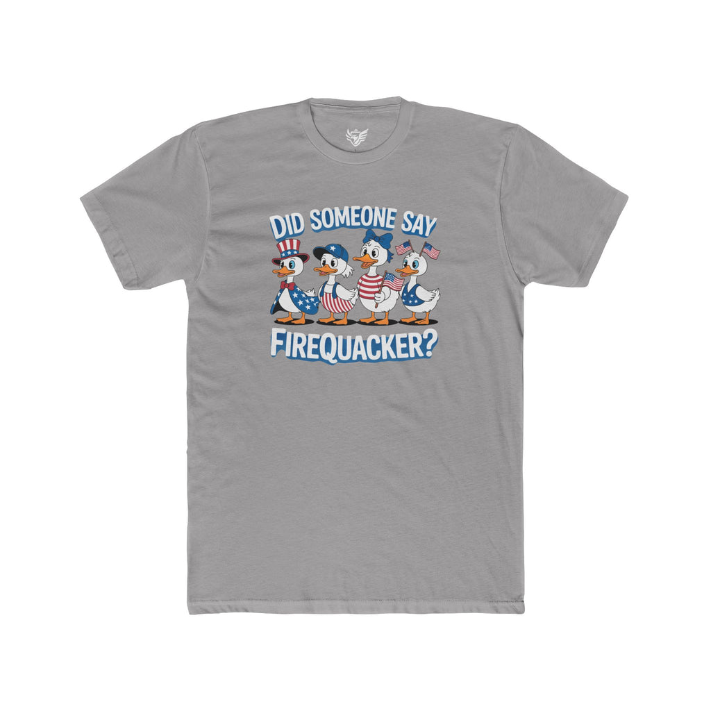 Firequackers Cotton Crew Tee
