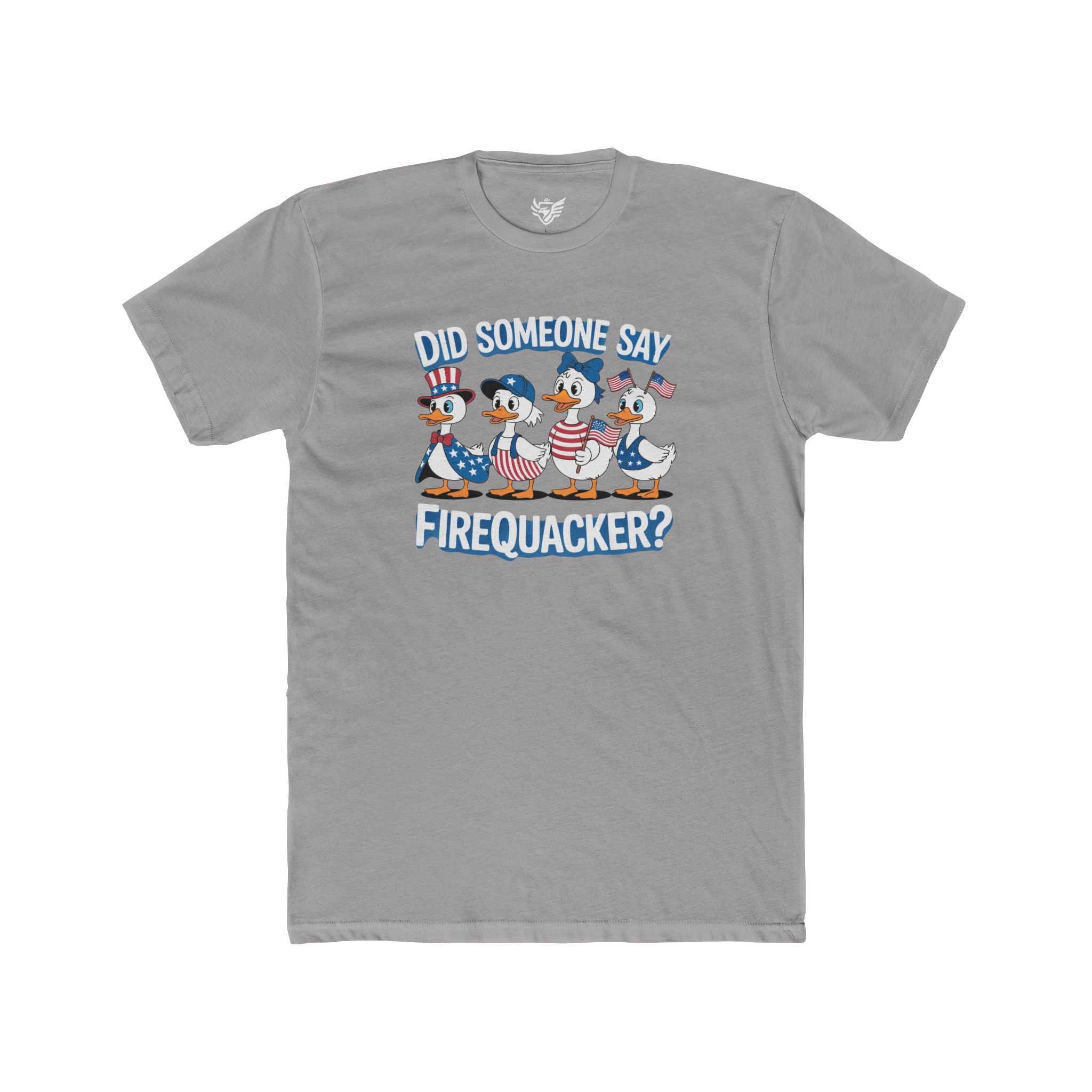Firequackers Cotton Crew Tee