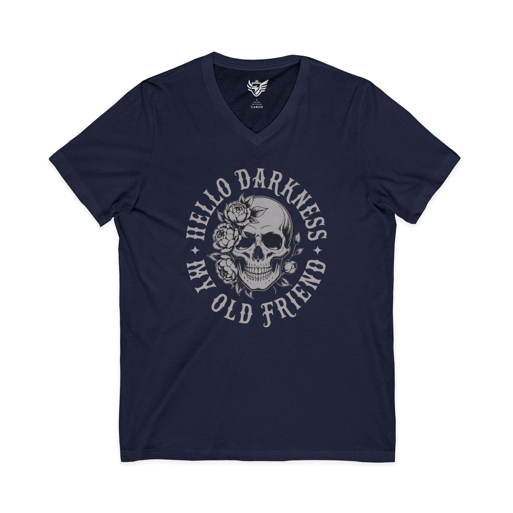 My Old Friend Jersey Short Sleeve V-Neck Tee