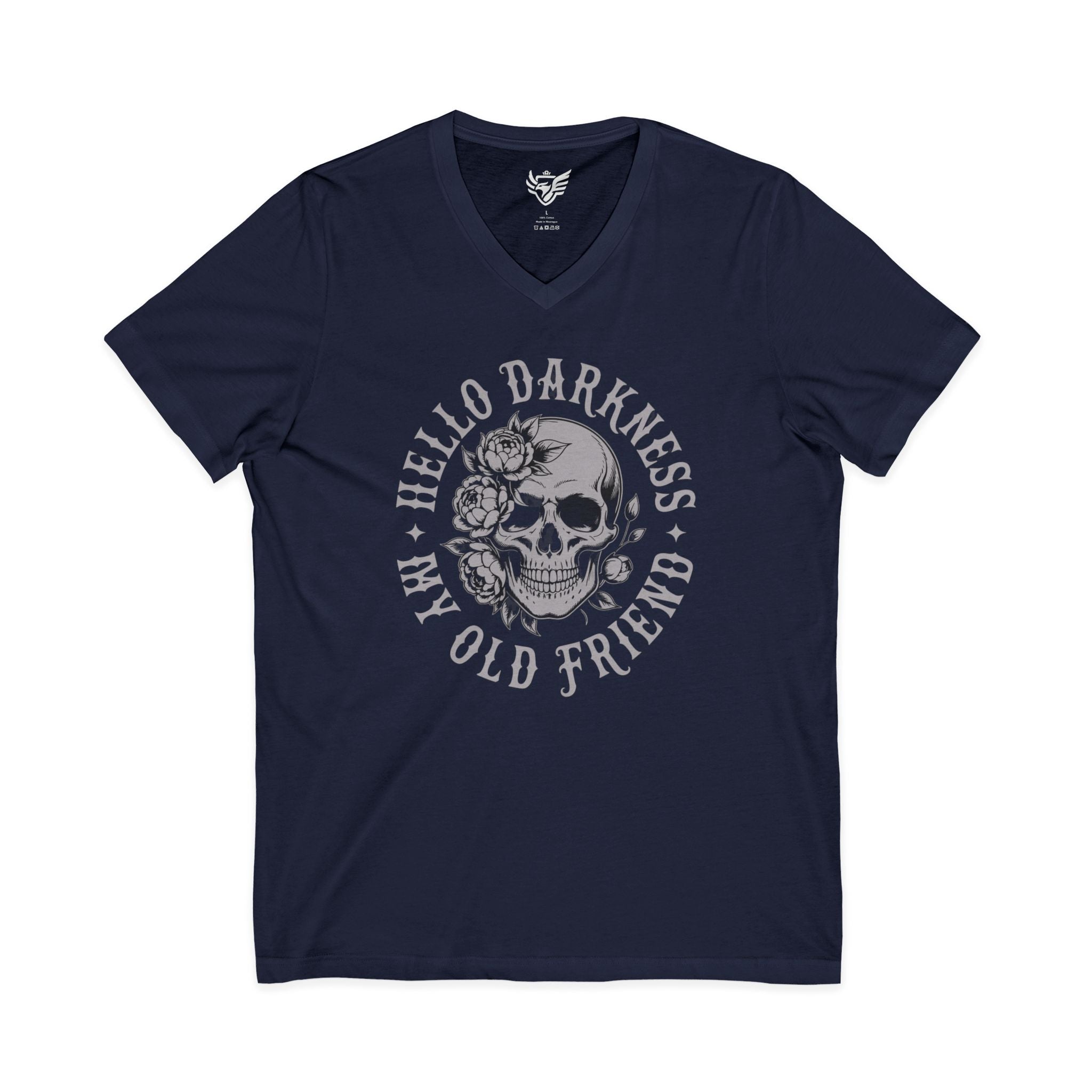 My Old Friend Jersey Short Sleeve V-Neck Tee