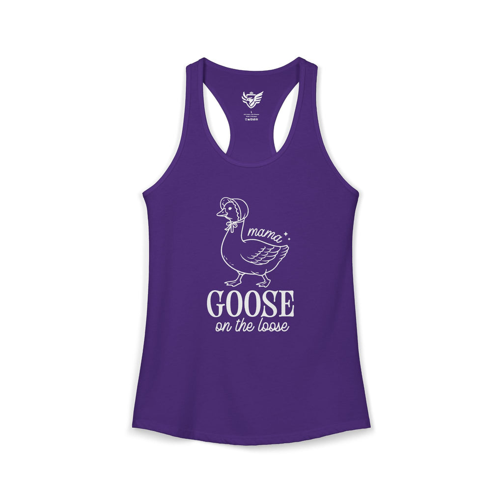 Mama Goose on the Loose Ideal Racerback Tank