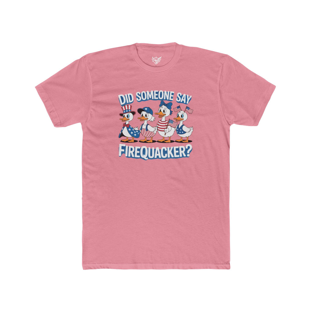 Firequackers Cotton Crew Tee