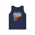 Why I Lose At Pickleball Heavy Cotton Tank Top