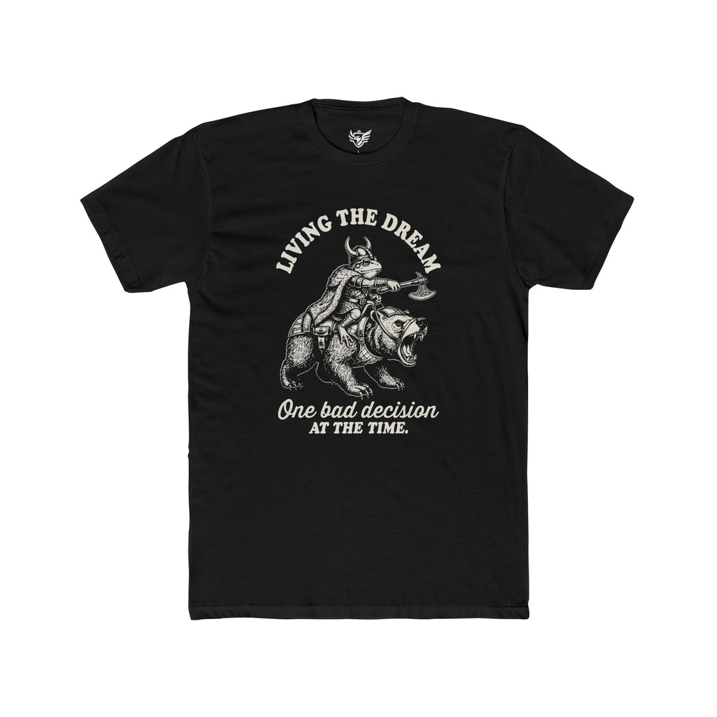 Living The Dream Cotton Crew Tee