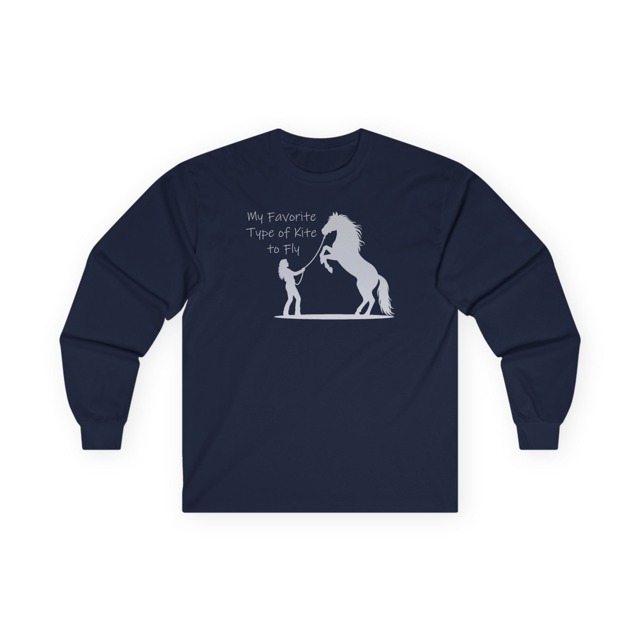 My Favorite Type of Kite Cotton Long Sleeve Tee