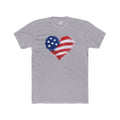 Heart Flag Cotton Crew Tee