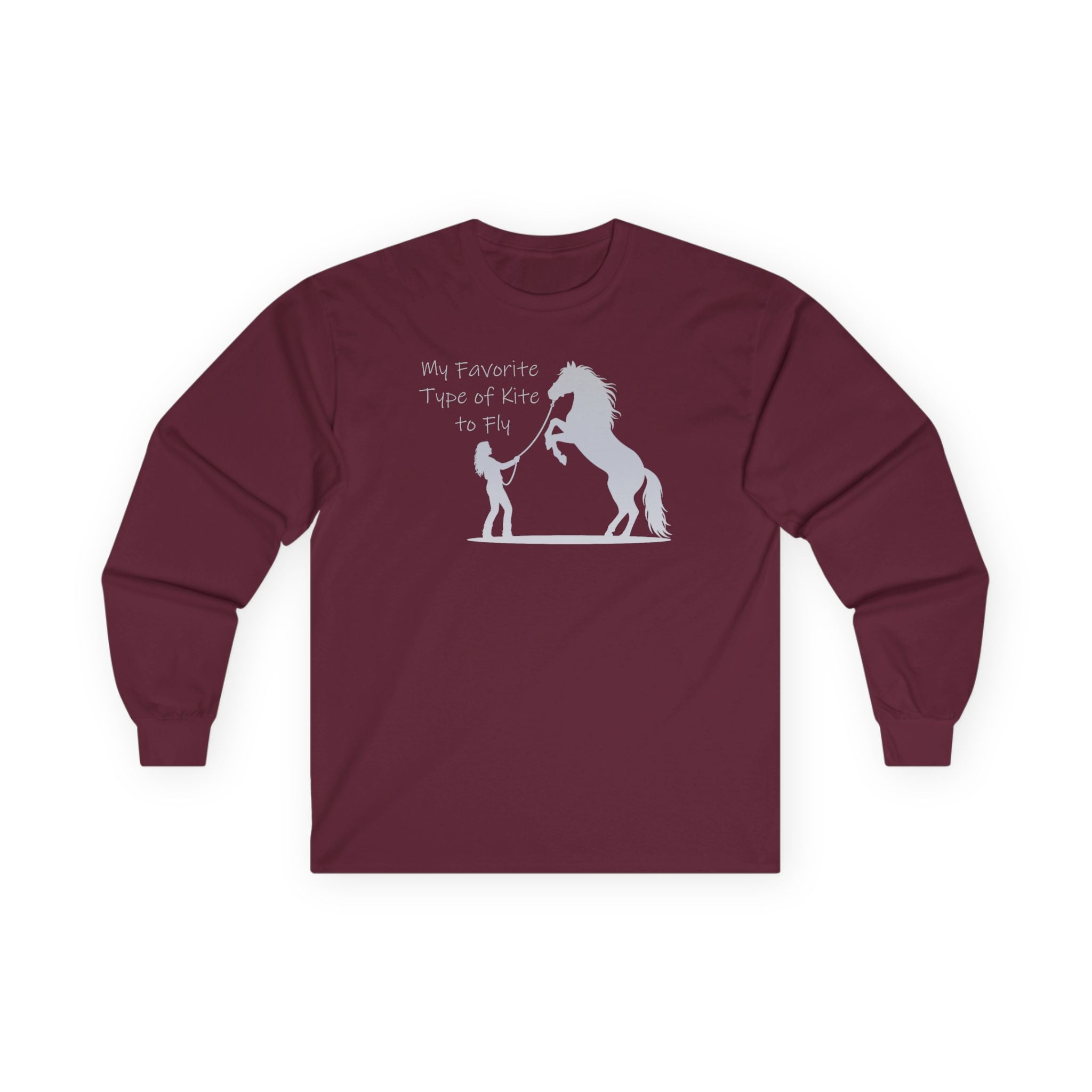 My Favorite Type of Kite Cotton Long Sleeve Tee