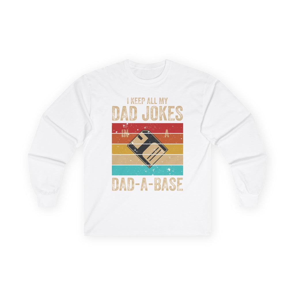 Dad-A-Base Cotton Long Sleeve Tee