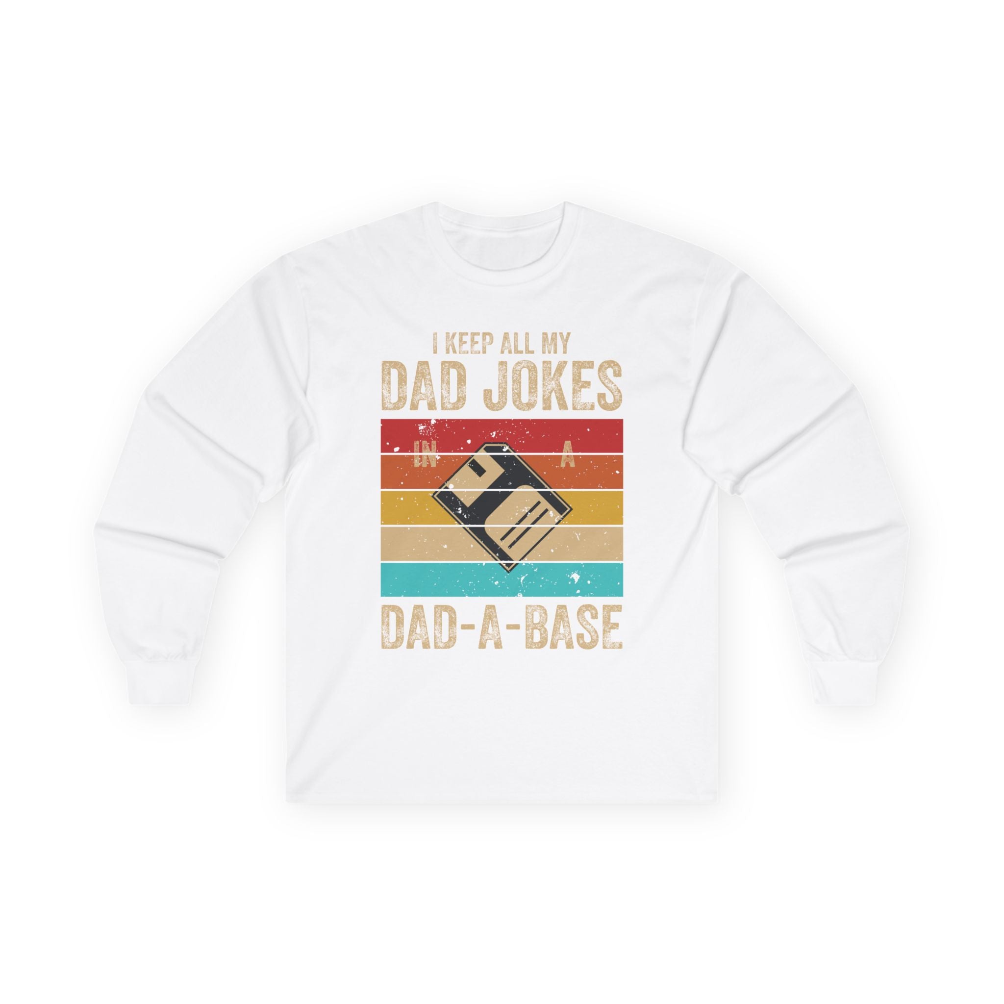 Dad-A-Base Cotton Long Sleeve Tee