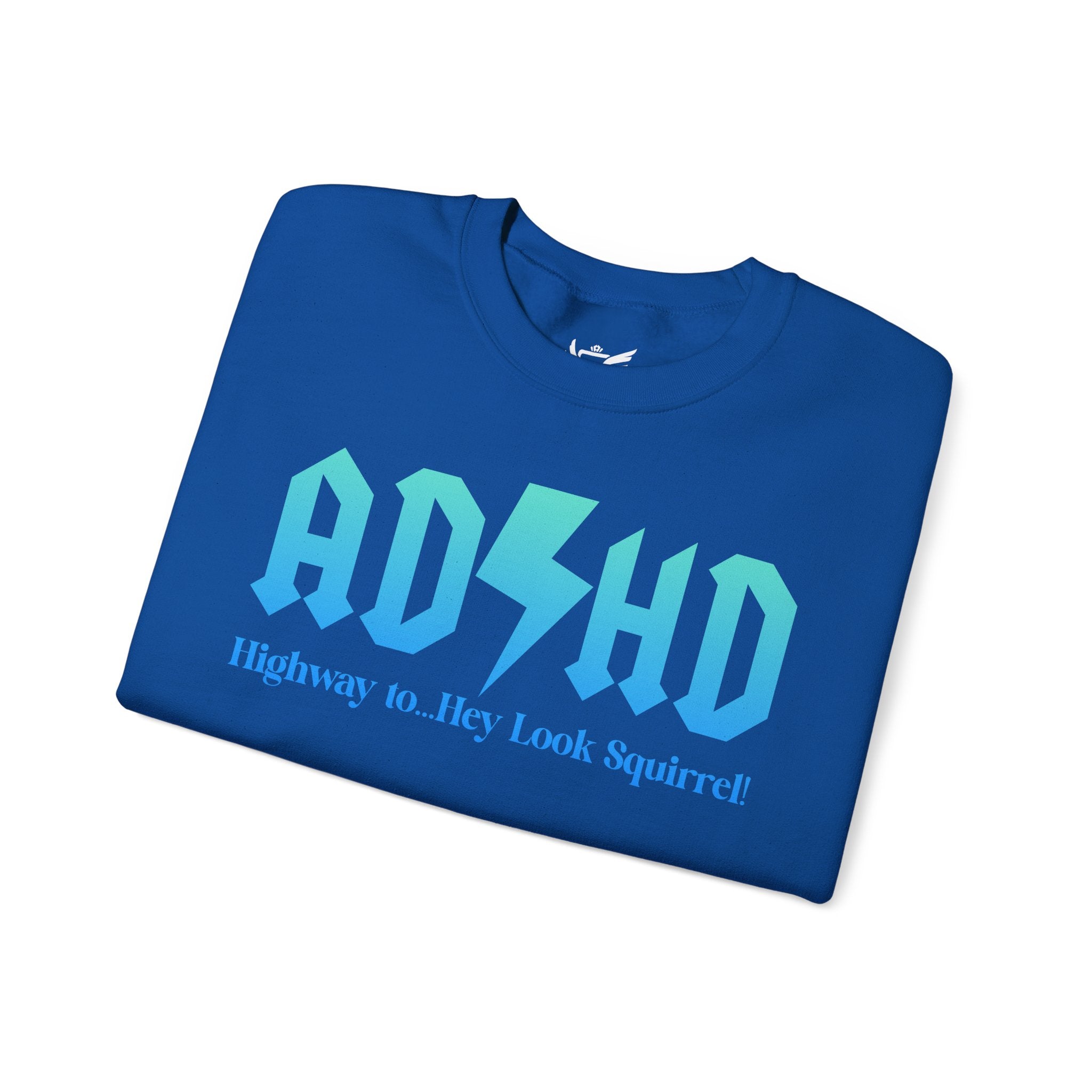 ADHD Highway to... Heavy Blend™ Crewneck Sweatshirt