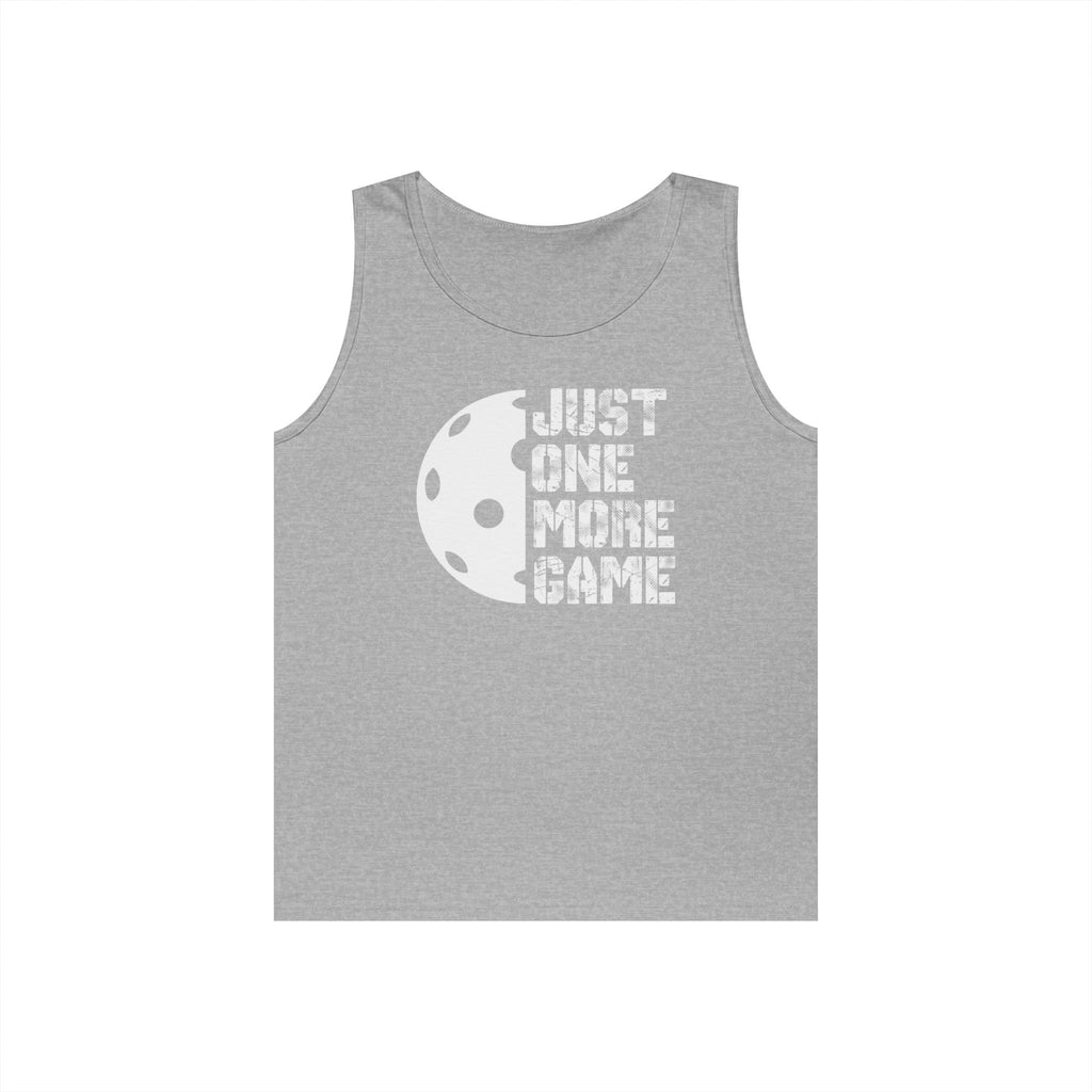 Just One More Game Heavy Cotton Tank Top