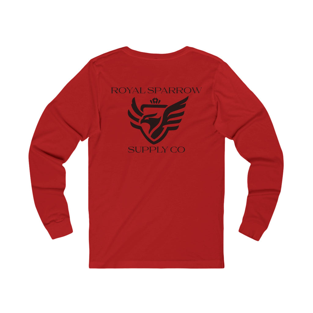 Royal Sparrow Long Sleeve Jersey Tee