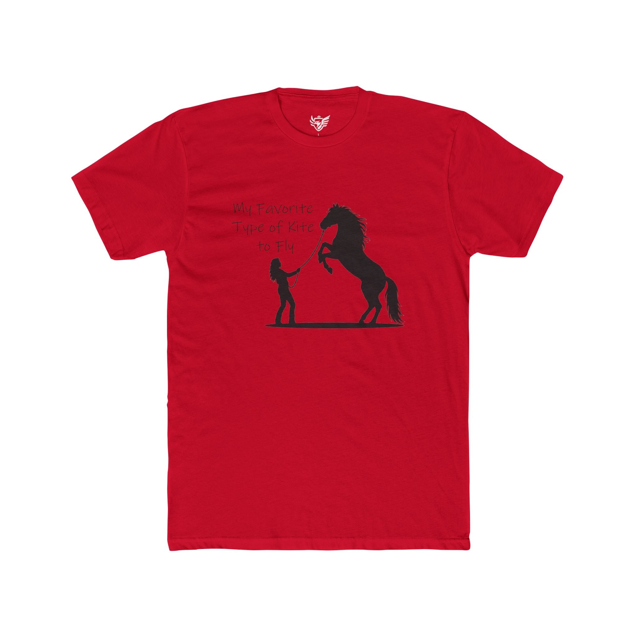 My Favorite Type of Kite Cotton Crew Tee